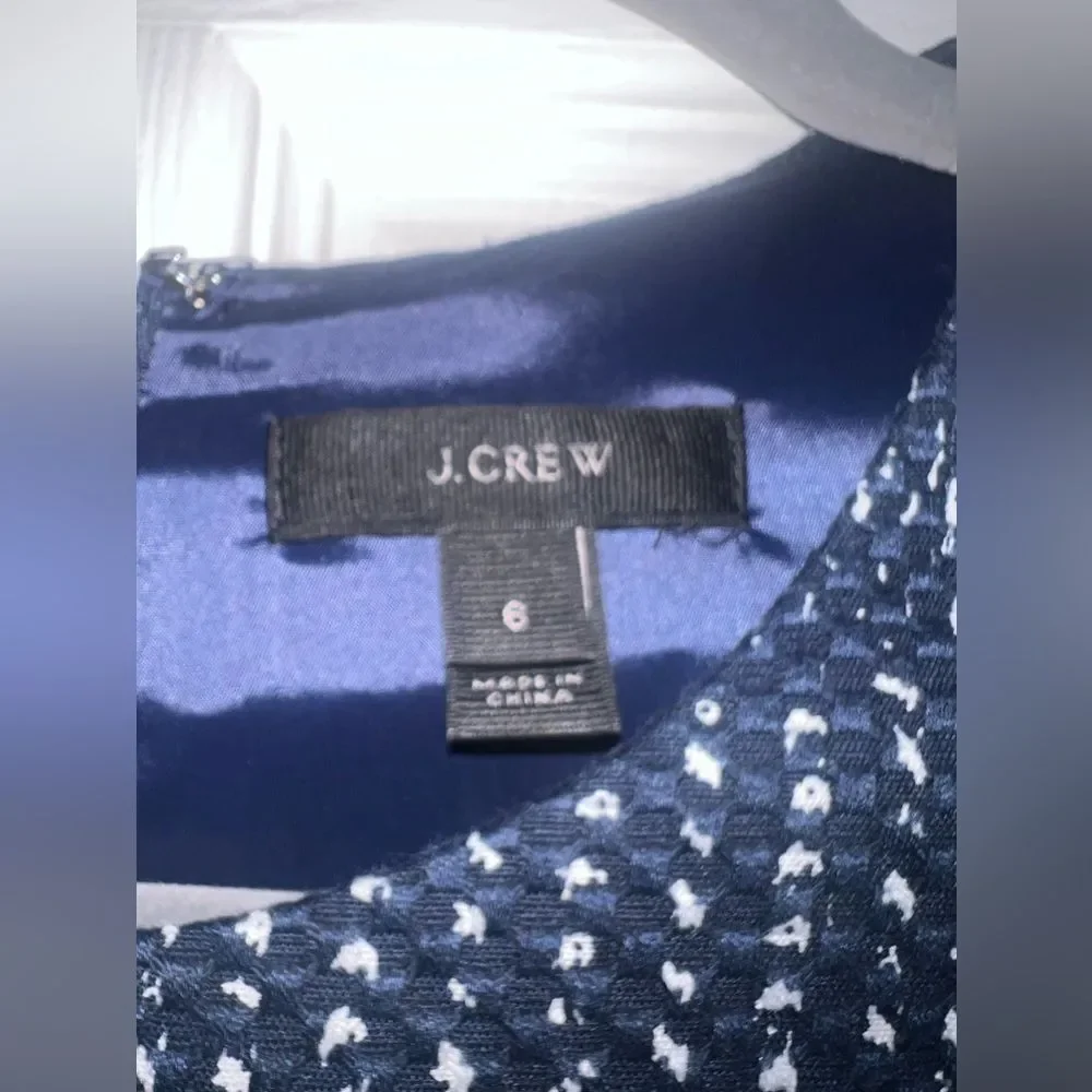 J. Crew crew navy
